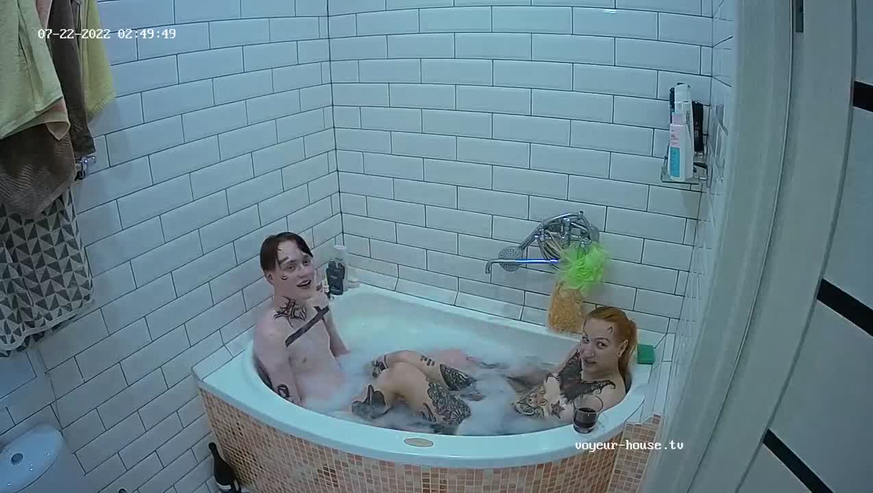 Winter Dino Bubble Bath and sex july 22